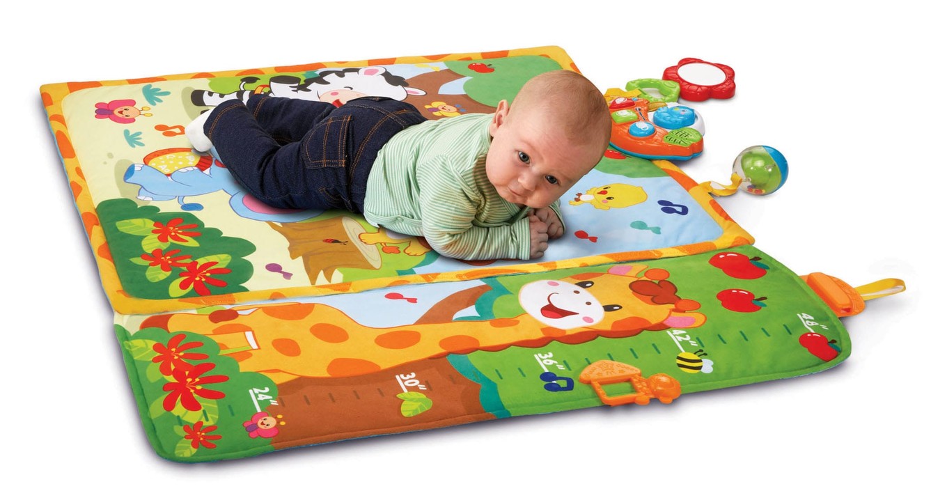 Giggle & Grow Jungle Playmat™ Infant Learning VTech Toys Canada